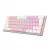 TECLADO GAMER REDRAGON ANIVIA ROSA BRANCO RGB SWITCH MARROM - Symini Tecnologia
