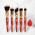Kit Brocha Rojo RBD Ref 1676 - comprar online