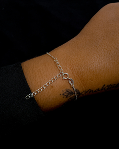 Pulseira Cristal - PRATA 925 - ATARA PRATAS
