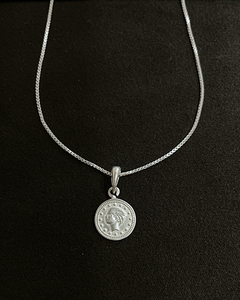 Colar Moeda - PRATA 925 - comprar online