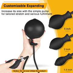 Plug anal inflable/dilatador en internet