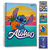 Caderno Universitário Capa Dura Jandaia 1X1 80Fls - Stitch Capa Sol