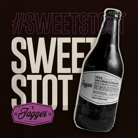 Cerveza Jagger Sweet Stout 500ml
