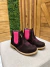 Botina infantil café rosa - comprar online