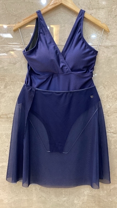 Maiô Vestido - 6009 - Marina - Klarah Solar Moda Praia