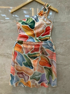 Maiô Vestido ombro único - Luna 6022 - Klarah Solar Moda Praia