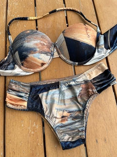 Conjunto Lina -2060-1018 - bojo meia taça com calcinha bombom - loja online