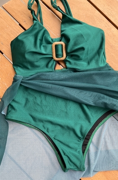 Maiô Vestido Laço Front - 6023 - Liso na internet