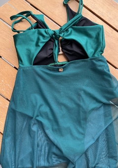 Maiô Vestido Laço Front - 6023 - Liso - comprar online