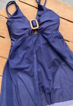 Maiô Vestido Laço Front - 6023 - Liso - comprar online