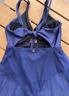 Maiô Vestido Laço Front - 6023 - Liso - Klarah Solar Moda Praia