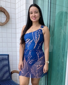 Maiô Vestido Luna - 6022 na internet