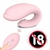 Vibrador de Casal Golfinho Recarregavel Com controle - Winter-RTC - S-Hande Roxo;