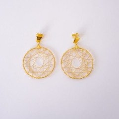Brinco mandala vazada - comprar online