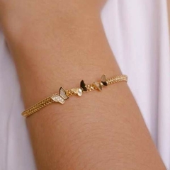Pulseira com borboletas
