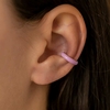 Piercing fake com Resina no lilás