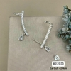 Earcuff cravejado com gota