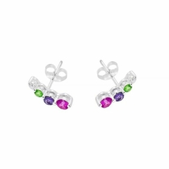 Brinco mini earcuff colorido - comprar online