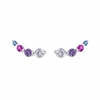Brinco mini earcuff colorido