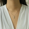Colar menina cravejada