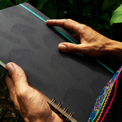 Cuaderno anillado A4 "Hongos"