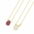 Colar duplo formas - comprar online