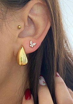 Aros Gota Gold - accesorios.sp