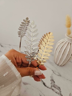 Vincha Laureles Silver - accesorios.sp
