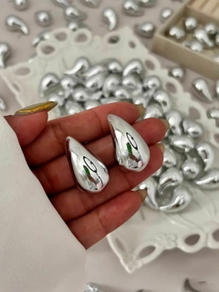 Aros Gota Silver