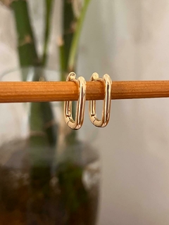Aros Oval Gold - comprar online
