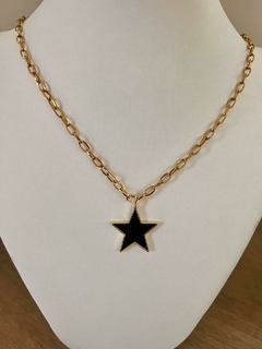Collar Star Gold Black - comprar online
