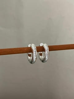 Argollas Renata Silver - comprar online