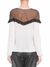 CAMISETA LINHO TULE MARTA NK OFF WHITE - loja online