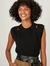 BLUSA MIX RECORTES HELVIN BL090358 NK - ZURIK