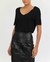 Saia couro Renata - comprar online