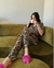 PIJAMA MISS VICTORIA (LONGO) ONÇA - comprar online