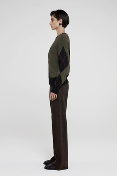 Calça Jeans Imogen Deep Brown Andrea Bogosian - comprar online