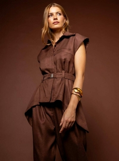 CAMISA FRANCESCA CHOCO