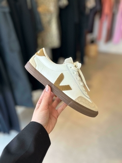 VOLLEY LEATHER WHITE TENT BARK - Trevi