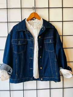 campera de jeans over