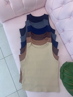 Blusa Bianca no Cinza Chumbo - Villa Pink Tc