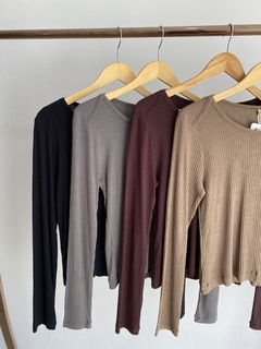 Blusa Canelada Stela Chocris - comprar online