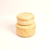 Canasto con Tapa de Bamboo Natural - comprar online