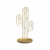 Porta Bijouterie Cactus Metálico