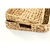 Bandeja Rectangular Jacinto y Rattan x2 - comprar online