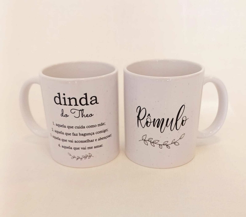 Caneca Padrinhos Batizado