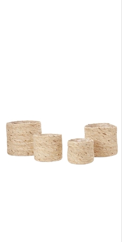 cachepot em fibra natural- GG