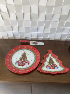 prato decorativo árvore de natal - Delicatta Home Decor