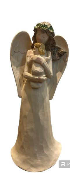 anjo em resina