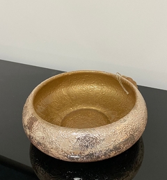 Vaso Ikebana Bronze Rosê - comprar online